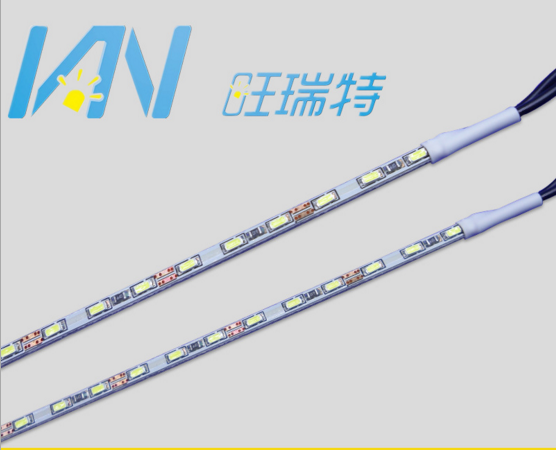 3mm超窄3014贴片硬灯条1米120灯超薄灯箱鞋柜专用窄板灯条