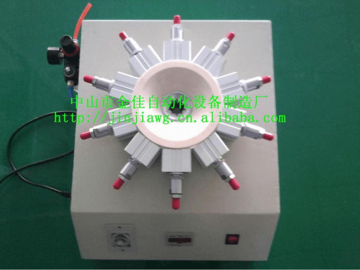 LED灯头10针锁紧机