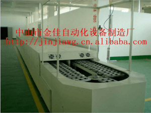 12米节能灯灯胶烘干线