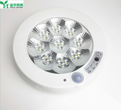 LED红外线人体感应灯声光控吸顶灯楼道消防应急灯具