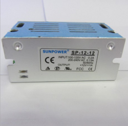 SP-12W 12V1A监控恒压开关LED电源开关电源