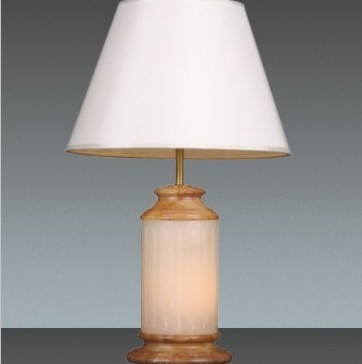 云石台灯 全铜台灯 卧房卧室装饰台灯