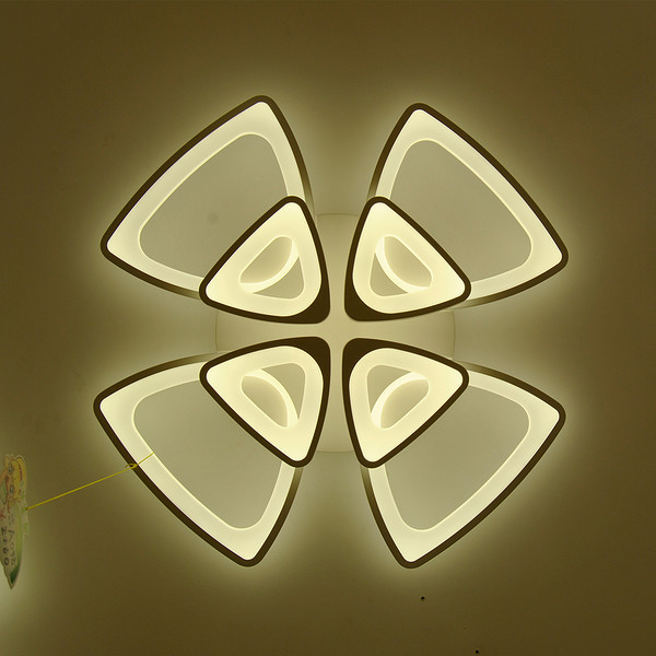 卧室个性四叶吸顶灯