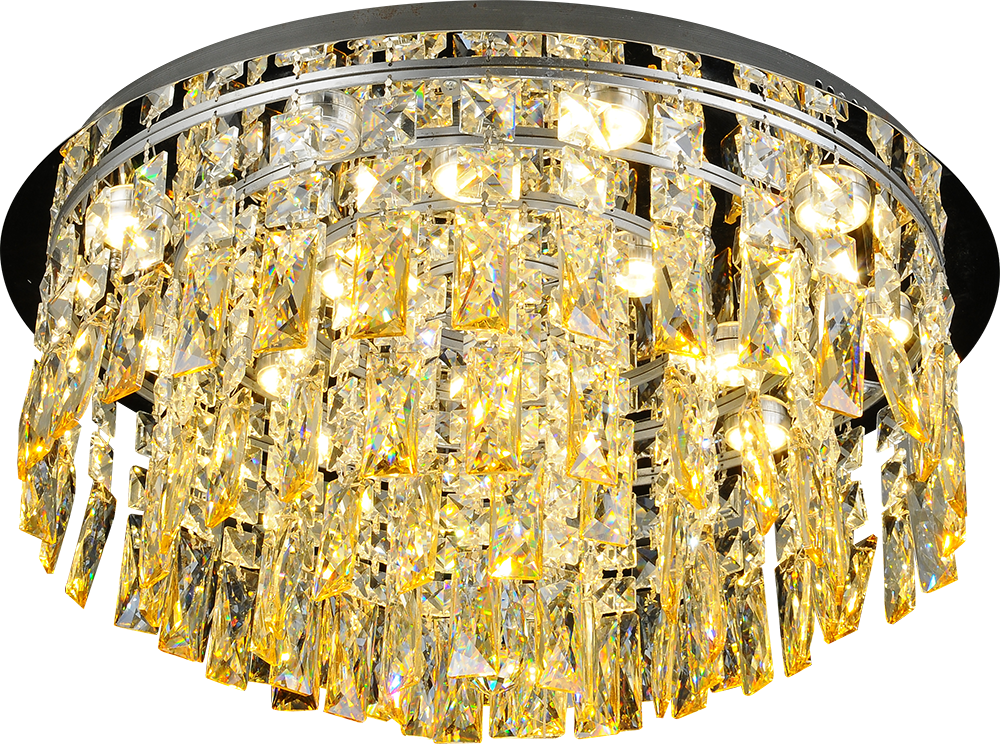 时尚共语 圆形水晶吊灯