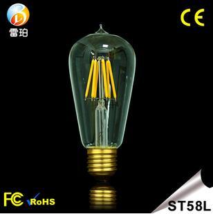 复古小功率可调光玻璃装饰led灯丝灯