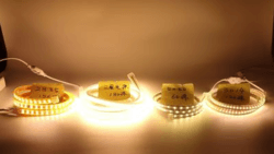 登辉双排5630 led灯带软贴片客厅超高亮180珠暖白光天花吊顶户外220v