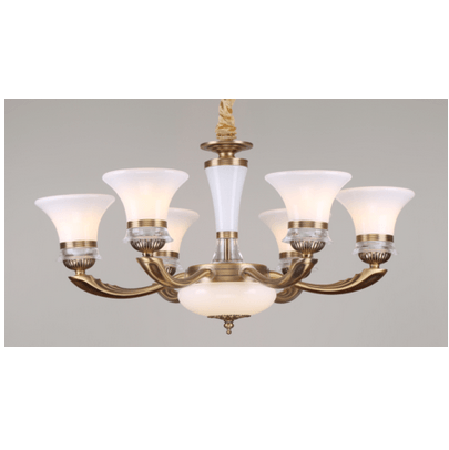 现代简欧蜡烛餐厅吊灯