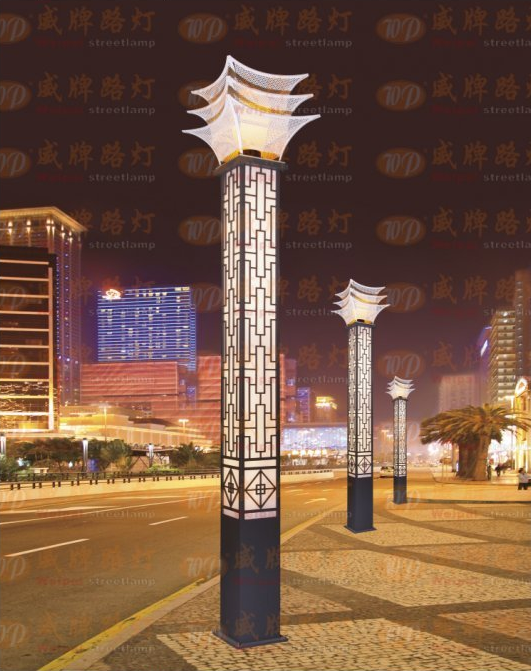 中式户外不锈钢景观灯