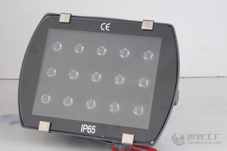 简约灰色户外广告招牌投光灯