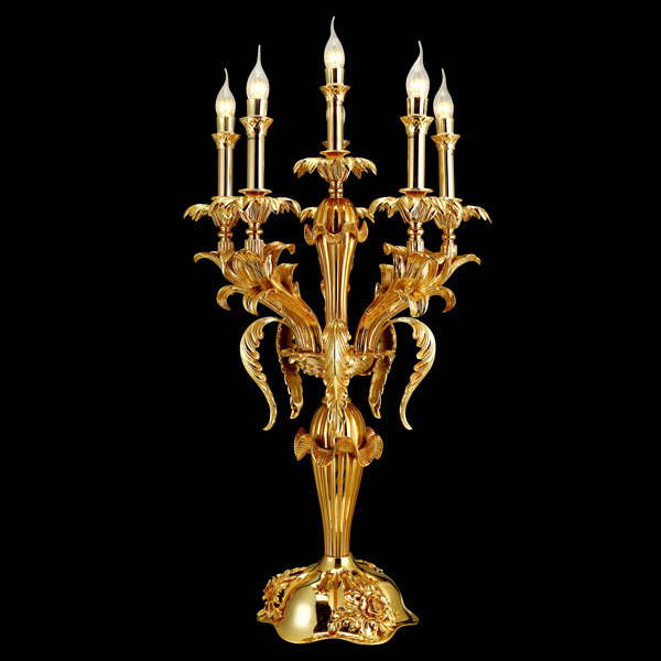 玛莎蒂罗法式全铜-61088-5+1台灯