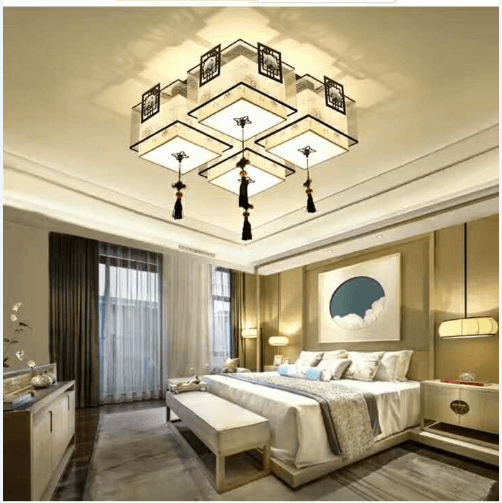 欧式贵族室内玻璃吸顶灯