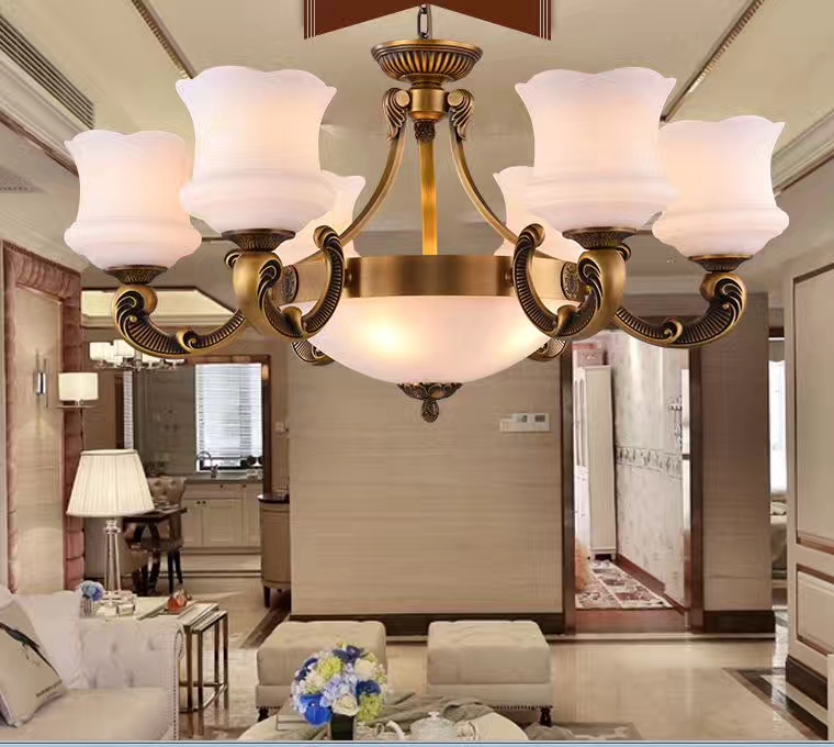 艾美欧欧式典雅室内铜灯6606