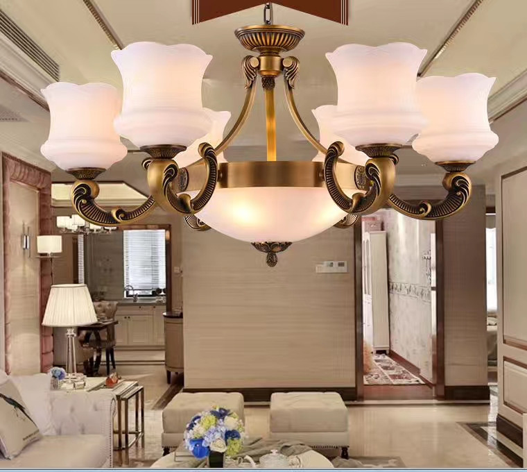 艾美欧欧式典雅室内铜灯6606