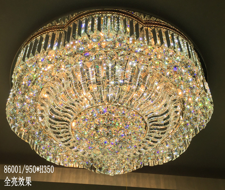 谛诺斯水晶灯欧式现代花型客厅餐厅卧室吸顶灯