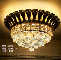 谛诺斯现代中欧式led水晶吸顶灯高档大小客厅卧室书房酒店大厅餐厅灯具