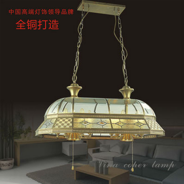 阿斯诺10006-14厂家批发欧式豪华全铜餐厅焊锡吊灯