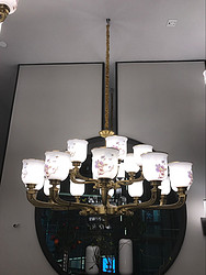 云和居中式典雅吊灯28012-6