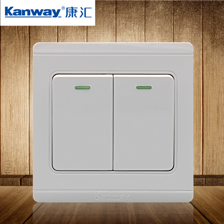 16A二开单控开关/16A二开双控开关