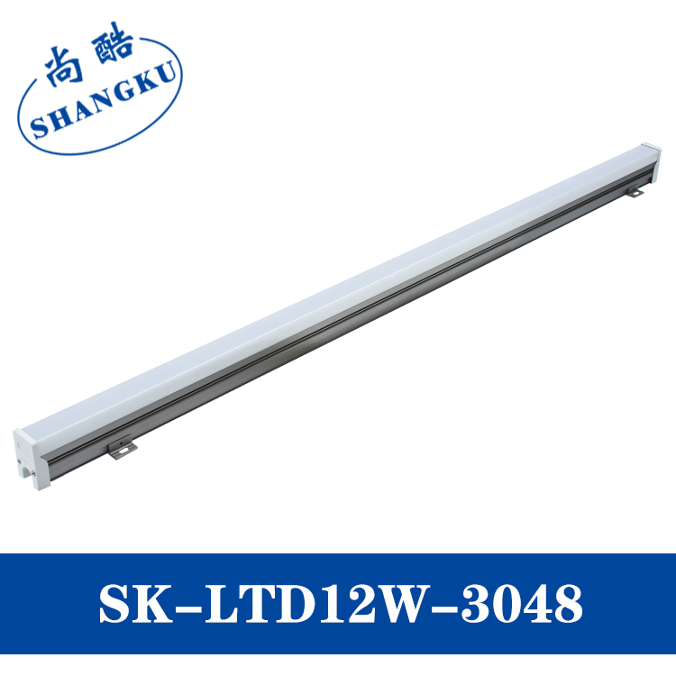 led硬灯条防水线条灯线性型灯户外铝材护栏管12W轮廓灯3048