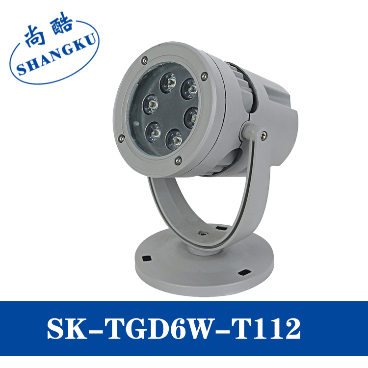  LED投射灯6W投光灯工程灯庭院灯聚光灯景观灯小射灯户外室外防水