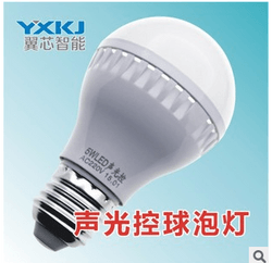 LED声光控球泡灯 LED声光控灯泡 楼道灯 感应灯 声光控led灯 声控