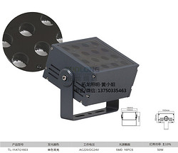 拓龙照明50Wled窄角度投光灯