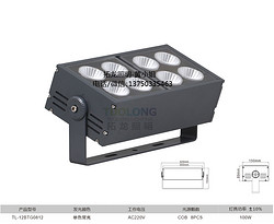 拓龙 lcob广告牌泛光灯工程亮化聚光射灯