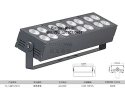 拓龙稳定款广场户外防水COB大功率LED泛光灯