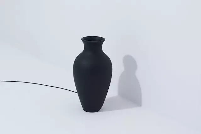 透视花瓶剪影 从平面到立体灯
