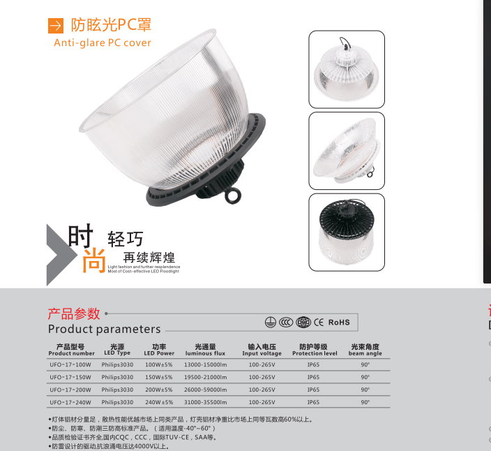 UFO工矿灯2