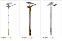 太阳能led路灯在农村照明市场上的规格要求
