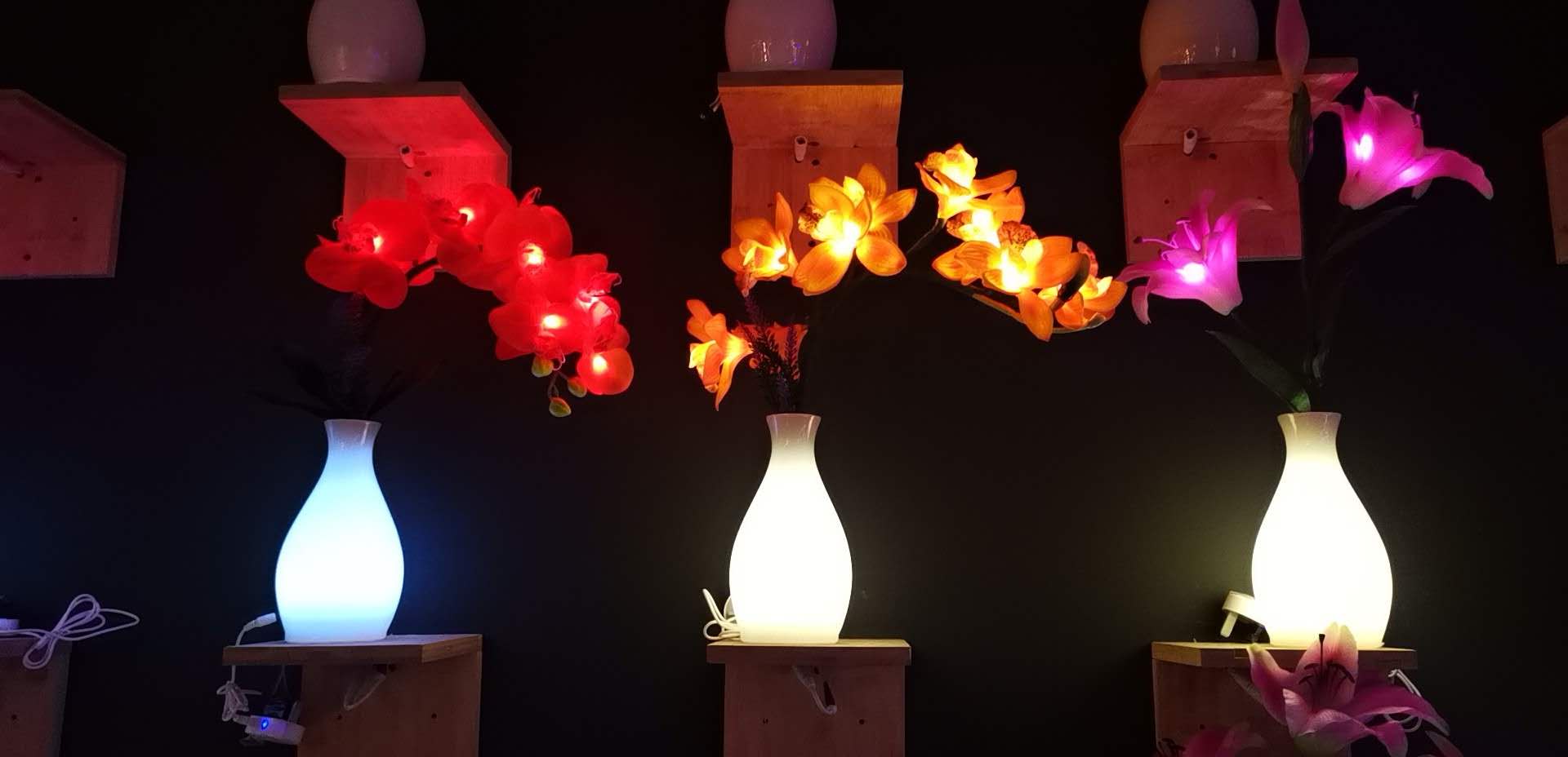 LED仿玉花瓶灯