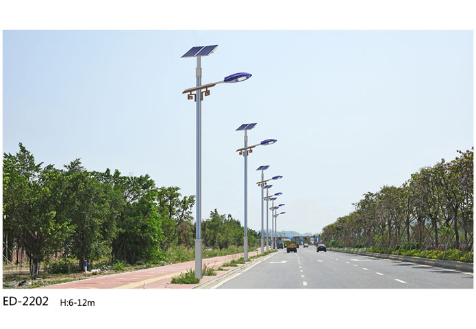 太阳能led路灯在新农村地区投放的现状