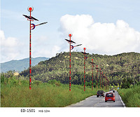 带有民族特色的太阳能路灯新兴