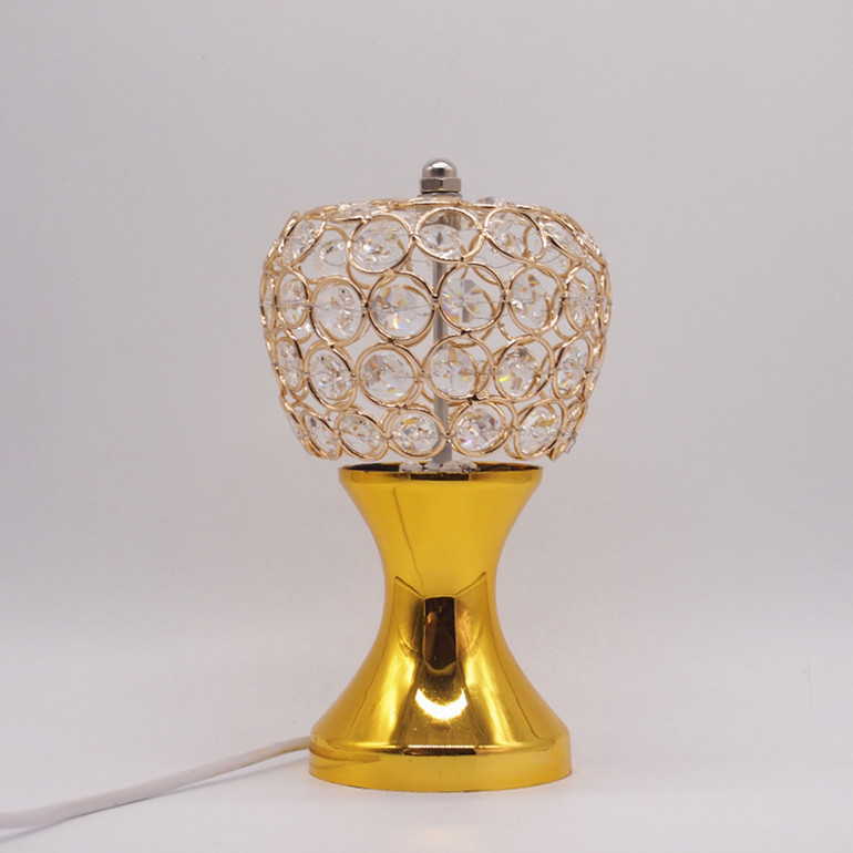 金色花瓶苹果水晶