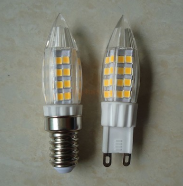 新款G9 E14 小插泡 LED陶瓷玉米灯 4W 51珠 SMD2835 220V灯珠