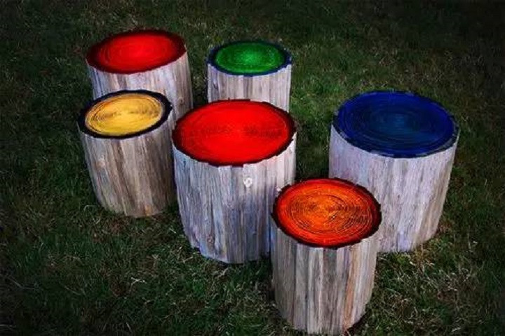 Tree Rings（年輪）的燈