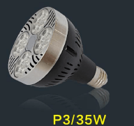 P3/35W磨砂黑壳LED帕泡