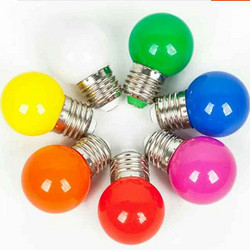 LED圆球款七彩节能球泡灯