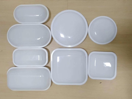 多款式白色简约贴边贴壁LED球泡小夜灯