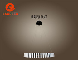 北欧现代骨牌形吊灯