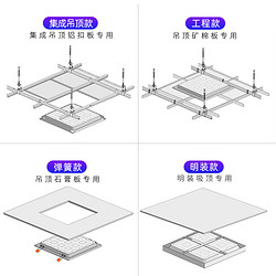 辉仕led多款式明亮平板灯