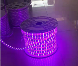 客厅LED长条形紫光灯带