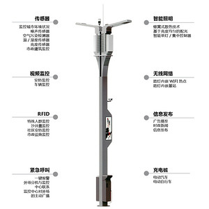 广东鑫致源智慧路灯 物联网路灯 新型路灯 公路灯 广告路灯 市电多功能路灯 庭院灯物联网智慧路灯