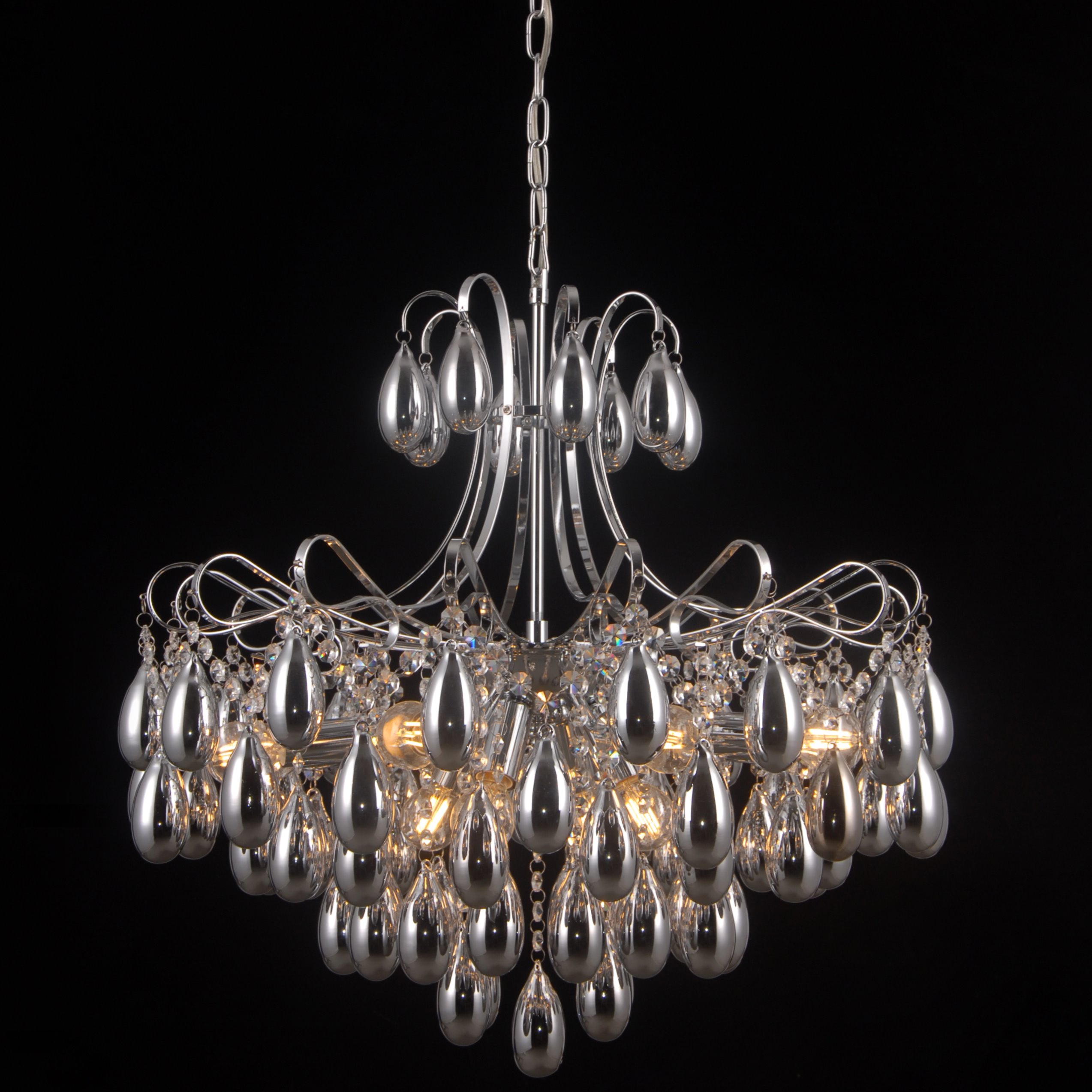 黑底亮灯吊灯MD33454-12