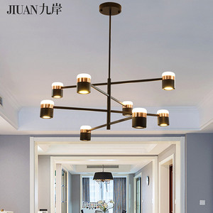 北欧后现代客厅吊灯 简约时尚铁艺餐厅吊灯 个性家居装饰家具灯具