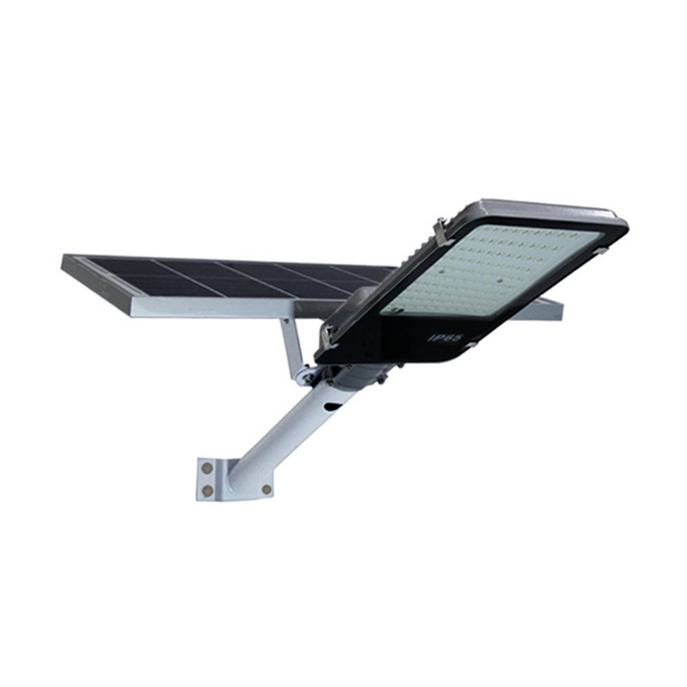 佐曼简约黑色太阳能纳米路灯