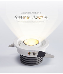 箭牌小开孔尺寸射灯8013