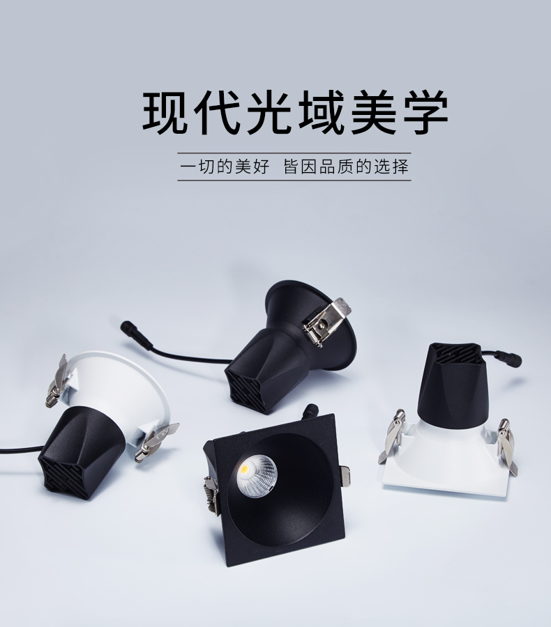 箭牌喇叭形射灯8014