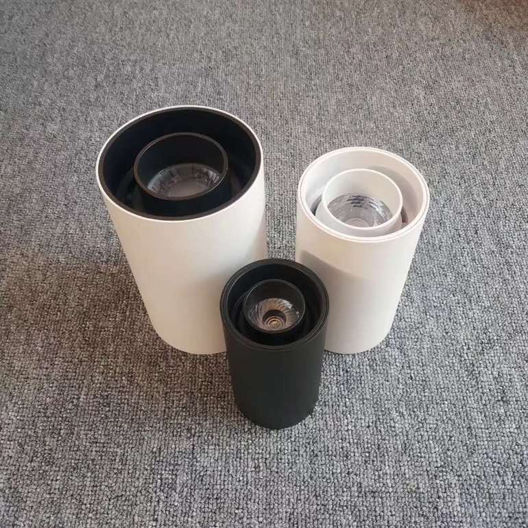 LED多款柱形简约射灯